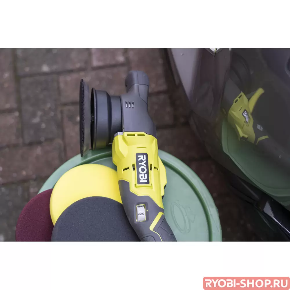 Аккумуляторная полировальная машина Ryobi ONE+ R18P-0 5133004845