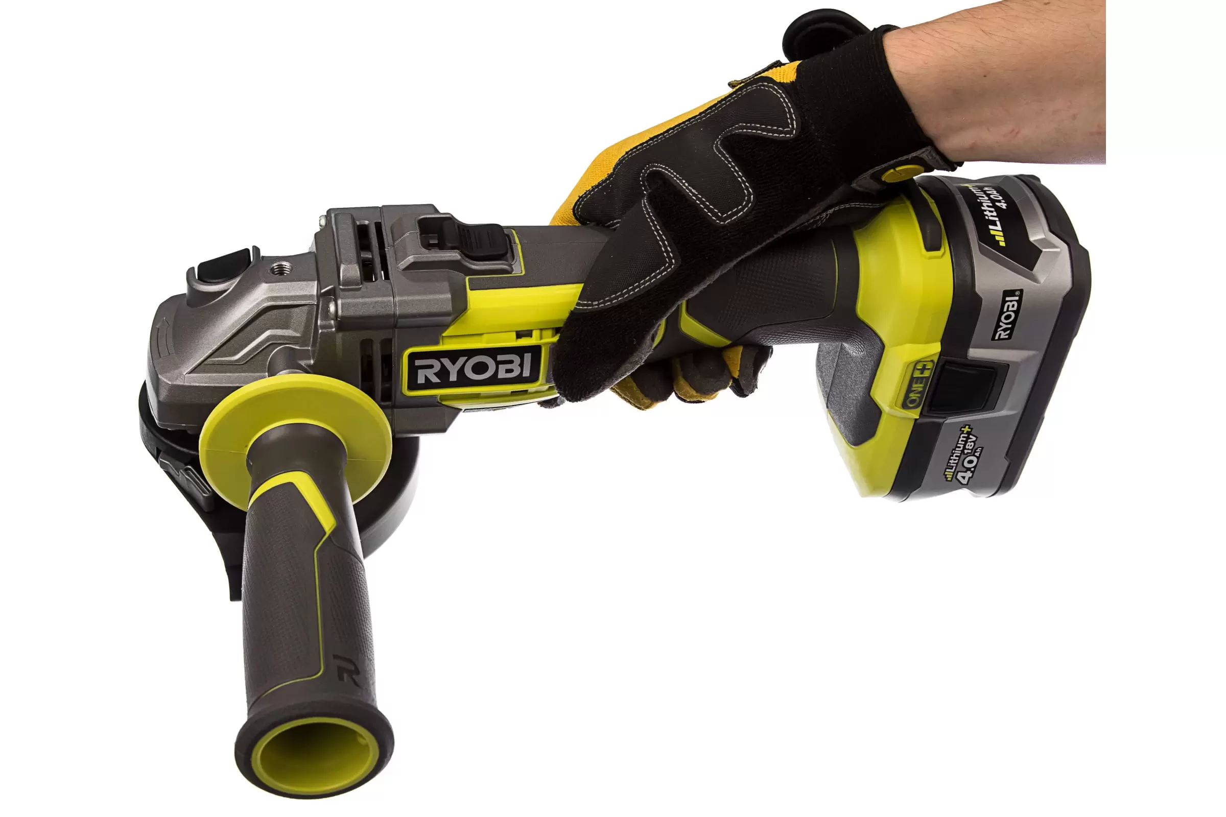 Бесщеточная углошлифмашина Ryobi ONE+ R18AG7-140S (5133004231)