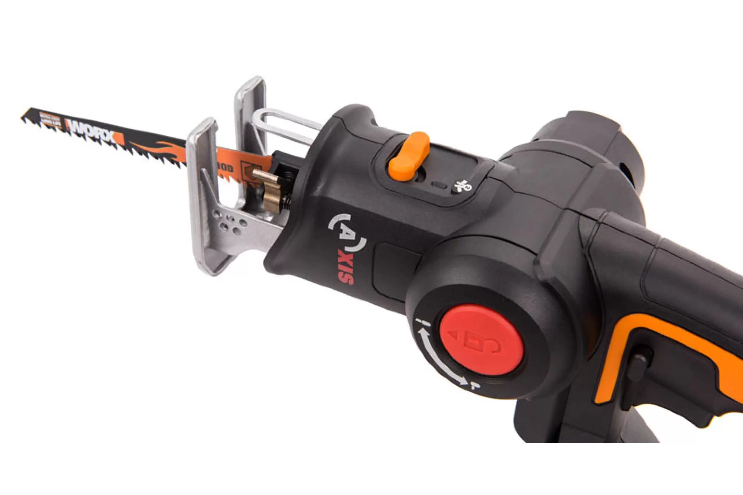 Лобзик аккумуляторный-сабельная пила WORX Axis WX550.1