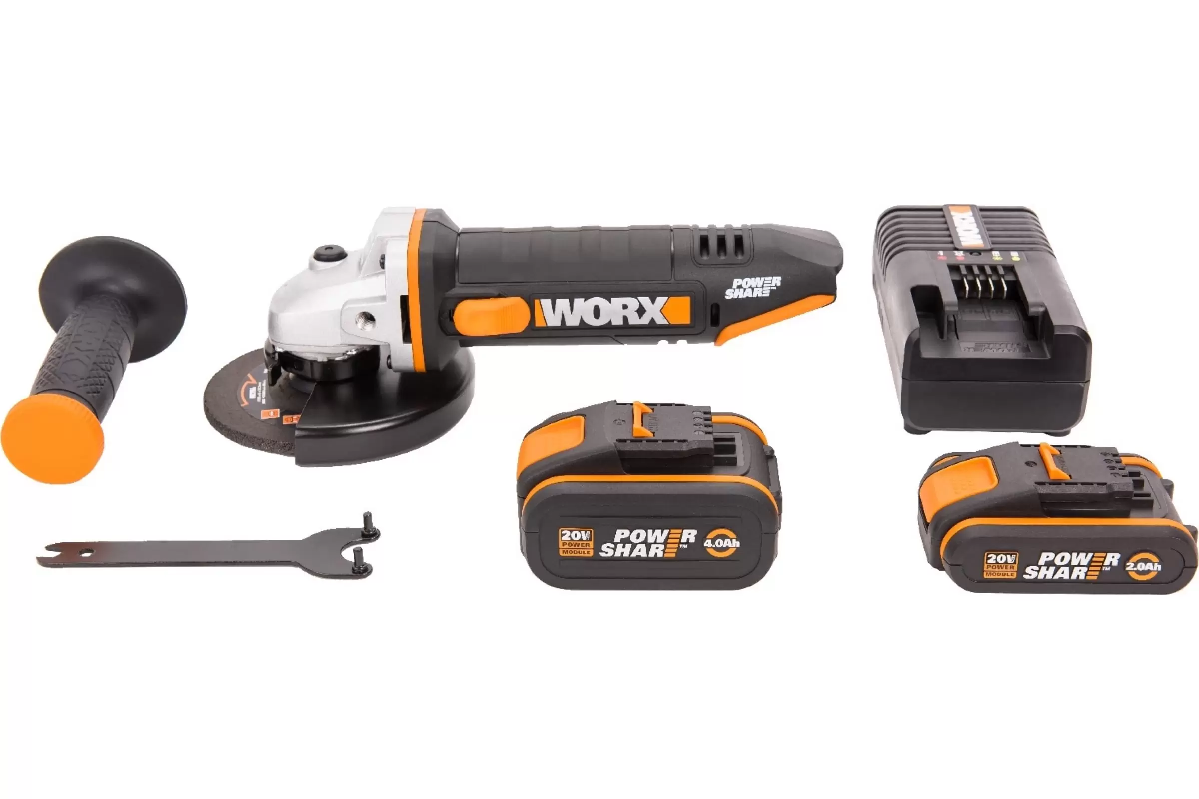 Аккумуляторная углошлифовальная машина WORX WX803